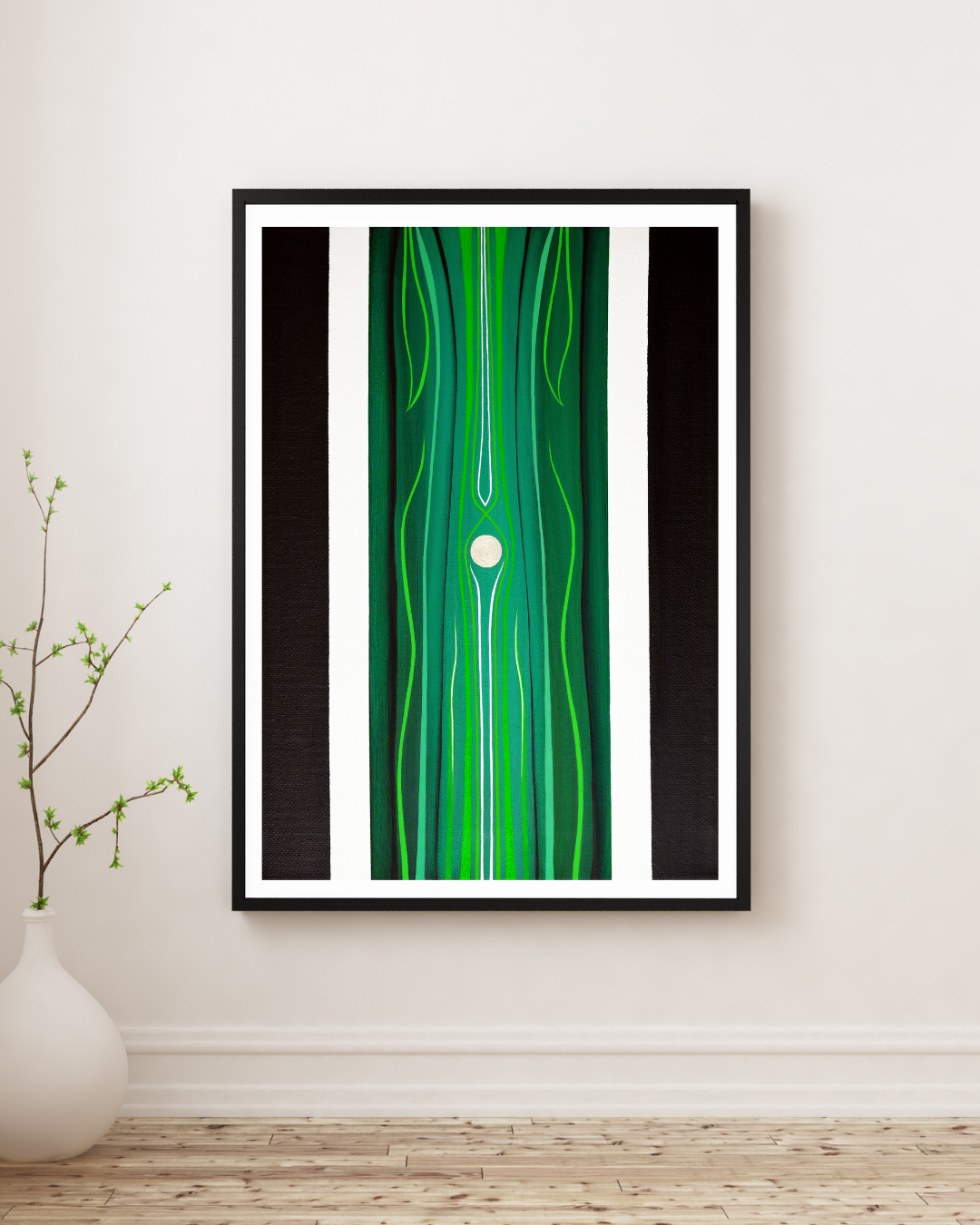Emerald Flow Fine Art Print ⟡